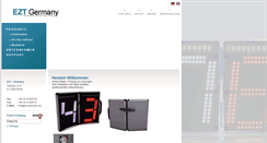 Desktop Screenshot of ezt-germany.de